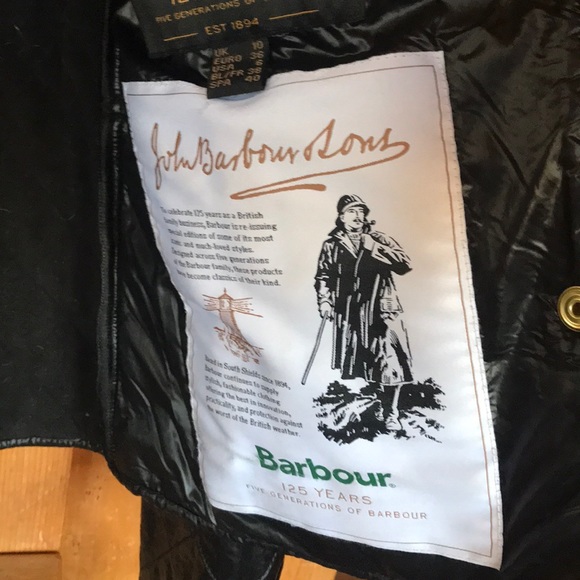 COPY - Barbour black belted moto inspired jacket.🧥🇳🇴 - Picture 3 of 16